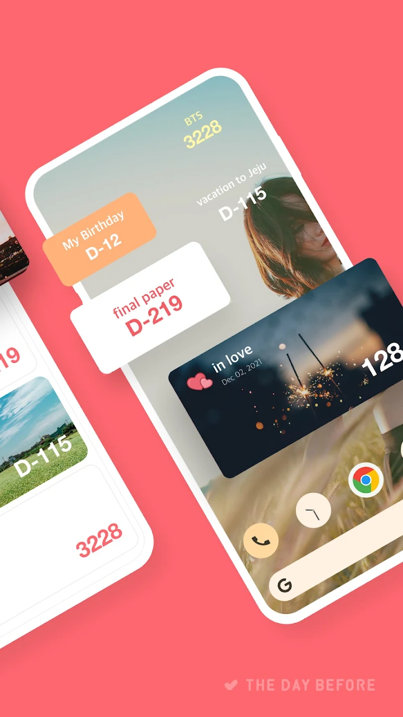 Tampilan aplikasi The Day Before.